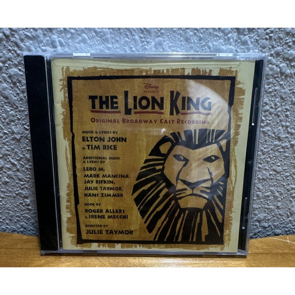 Disney The Lion King Original Broadway Recording CD - SEALED‎